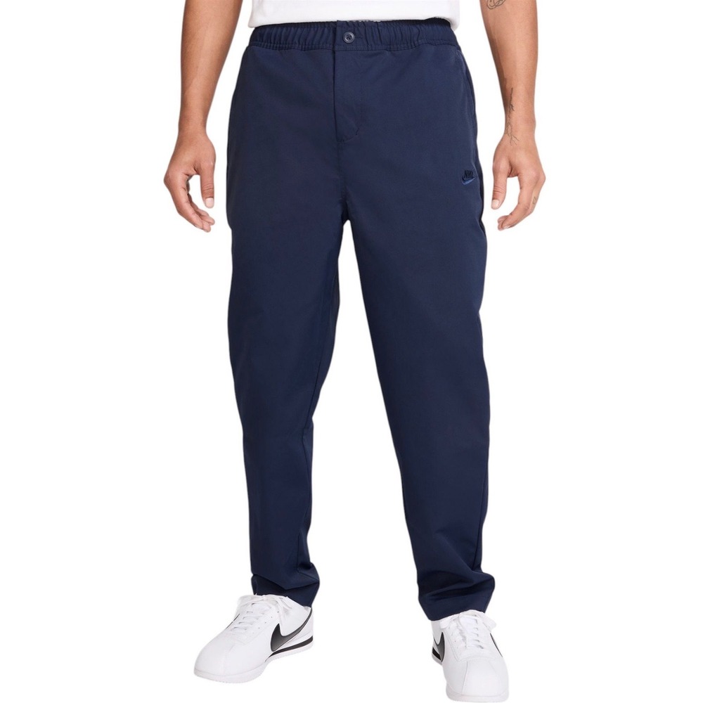 NWT Men's Nike Sportswear Woven Tapered Pants - Small - Navy Blue